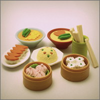 Collectibles Japanese Iwako Erasers Toys Japanese Traditional Desert Set 6 pcs